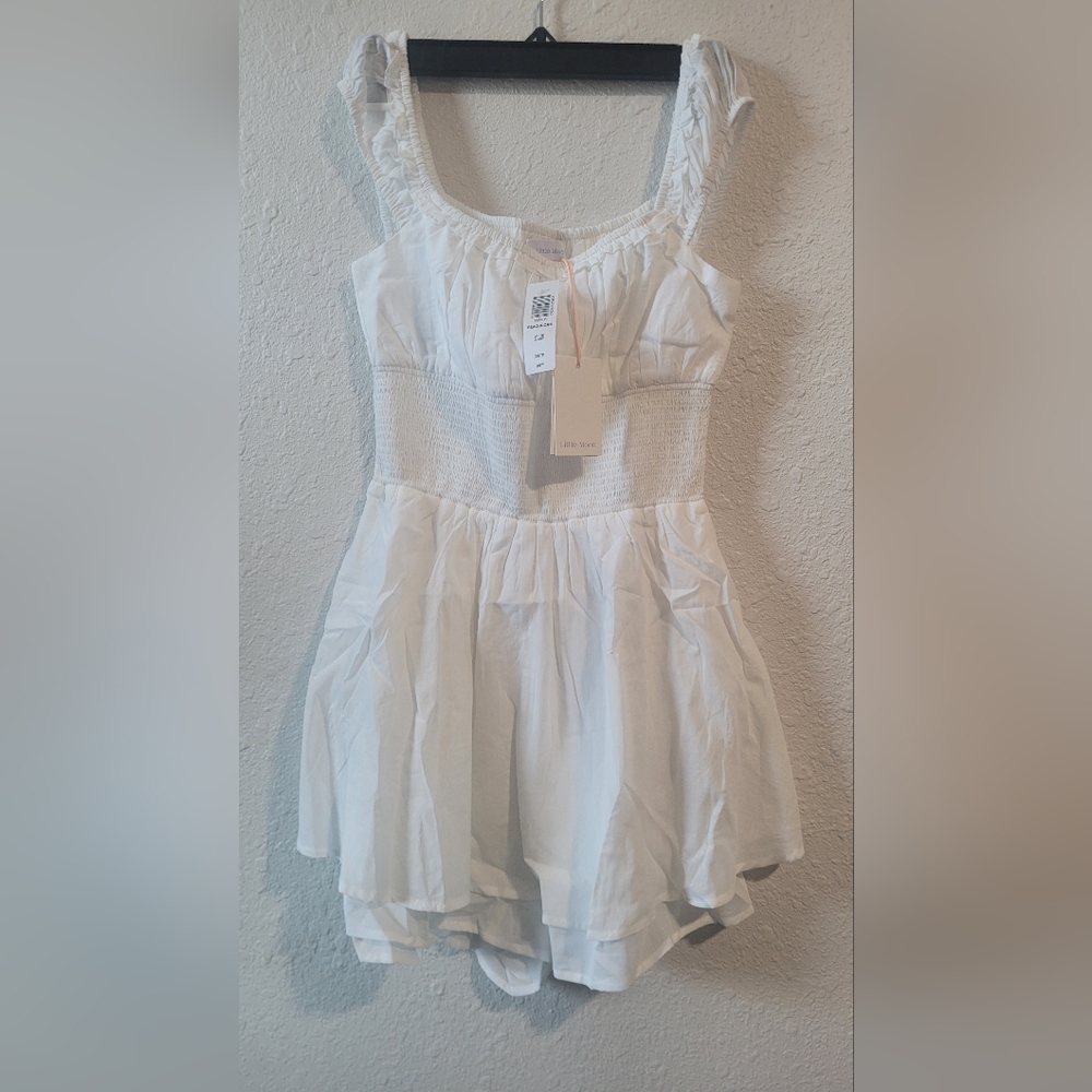 White Aritzia Romper XS
